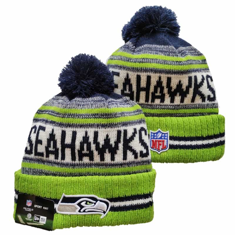 Seahawks Team Logo Green and Gray Pom Cuffed Knit Hat YD,We sell and wholesale Seahawks Team Logo Green and Gray Pom Cuffed Knit Hat YD on line form chian!